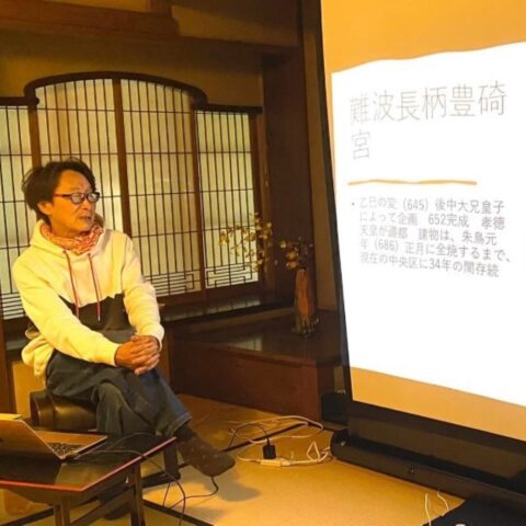 2023年度開催の信仰講座で解説する太田氏